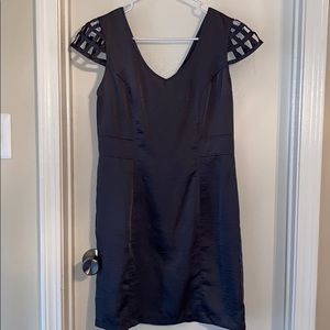 Alyn Paige Charcoal Gray cocktail dress